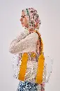 Transparent*Yellow Mustard Leather Handle