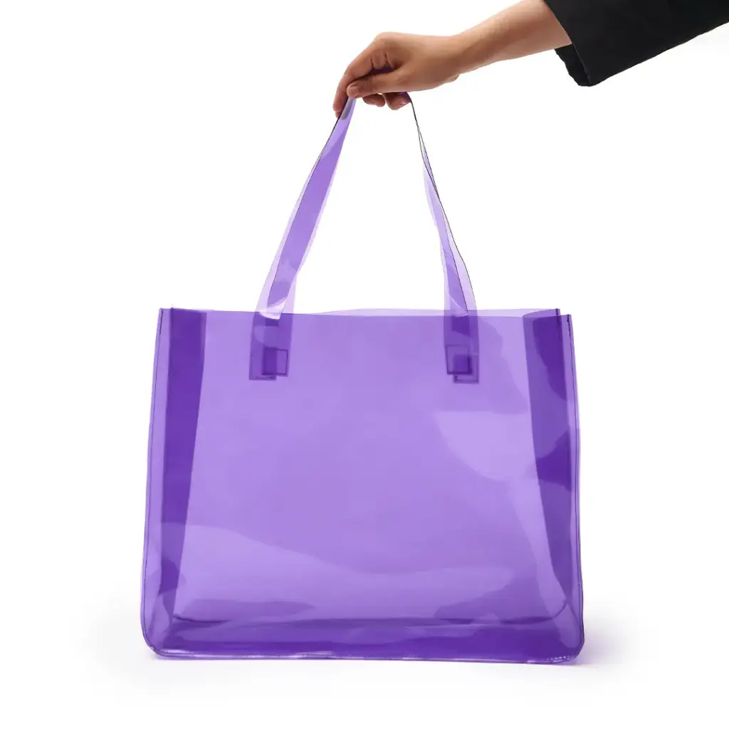 Tote Purple PVC
