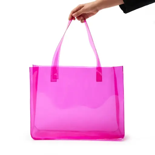 Tote Magenta PVC